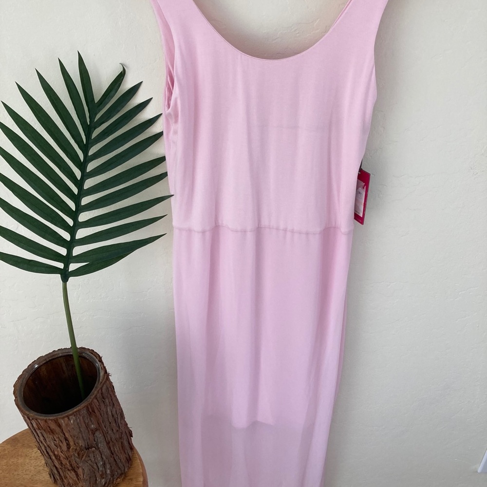 Vince Camuto pink maxi dress